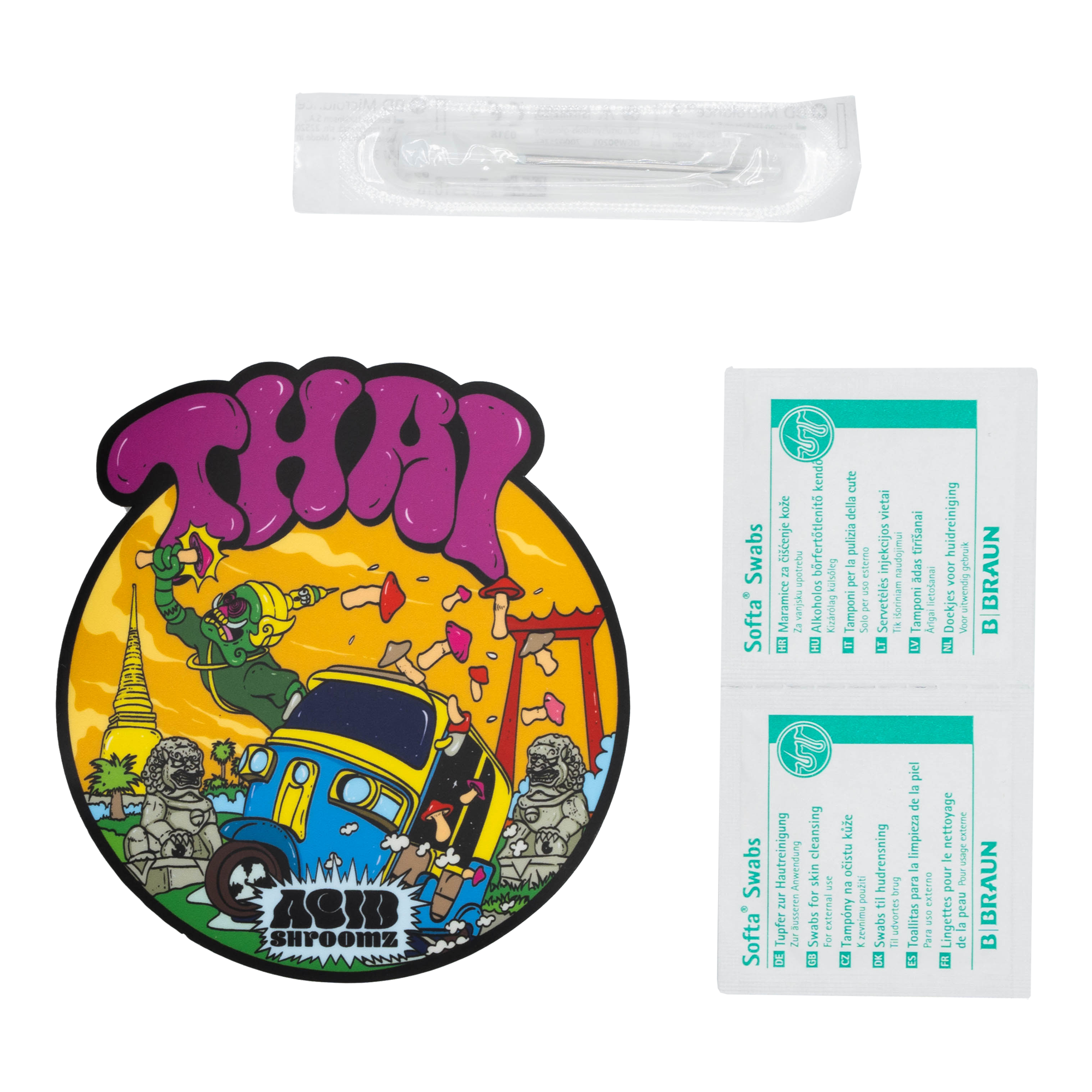 acid shroomz thai liquid culture accessories setas mágicas