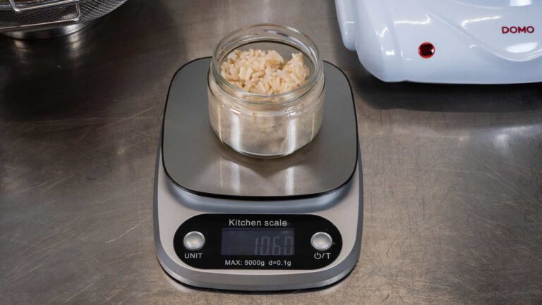 poids du riz complet après hydratation et cuisson