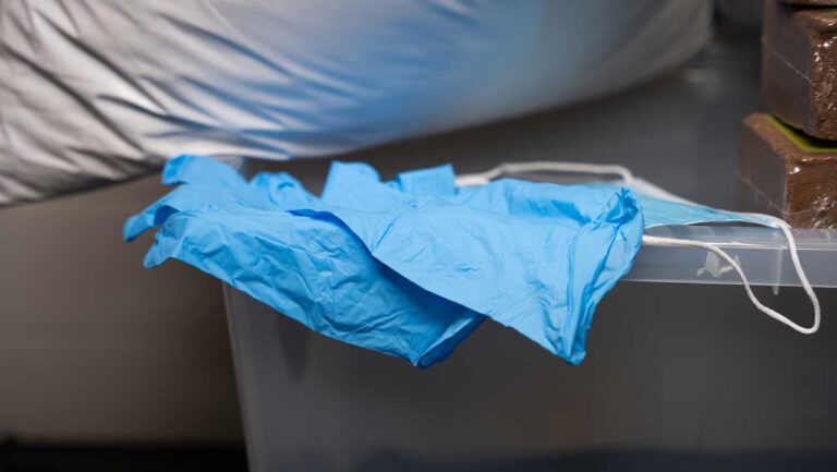 nitril handschoenen voor schone substraatmenging