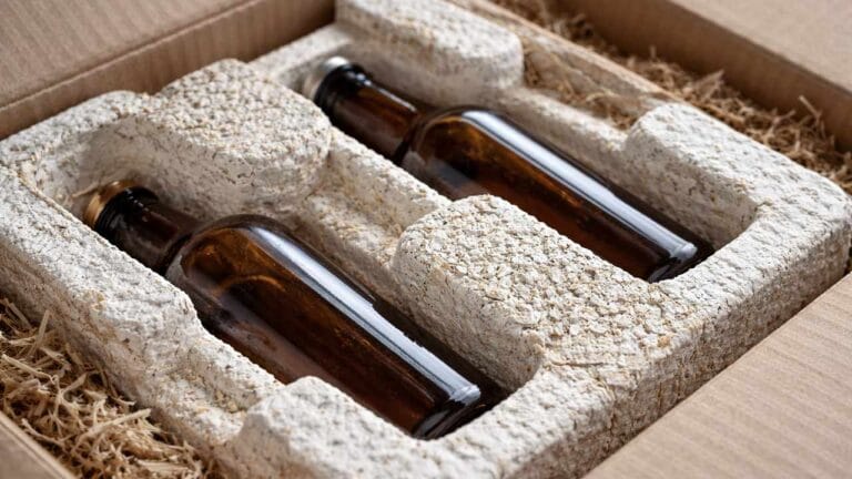 Materiale di imballaggio in micelio