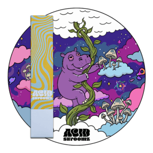 acid shroomz aether Zauberpilz Flüssigkultur Spritzenverpackung und Produktdesign